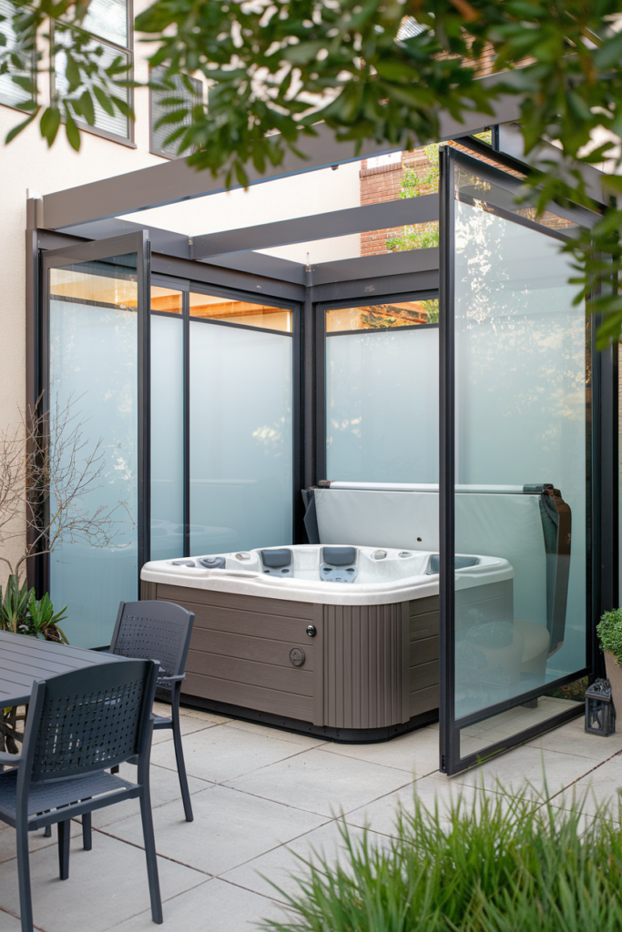 25 Backyard Hot Tub Privacy Ideas